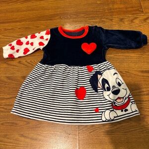 100 dalmatians baby dress